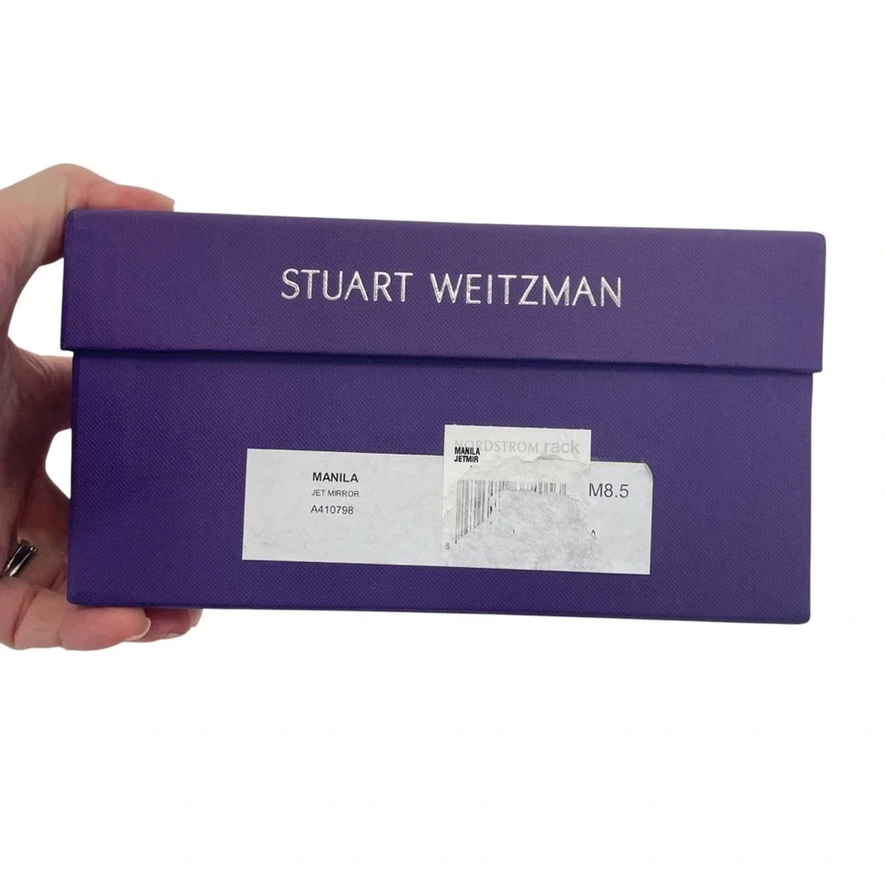 NIB Stuart Weitzman Manila Shoes 8 1/2 Black